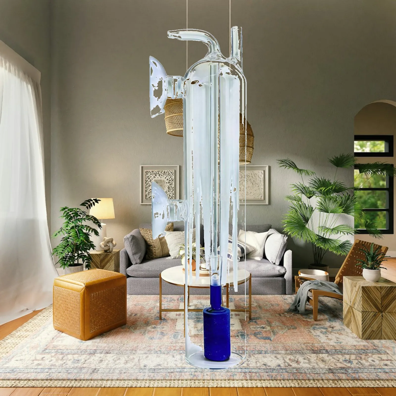 Aquarium CO2 Diffuser Transparent High Performance Professional Fish Tank Accessories Aquarium Equipment Dissolved Oxygen Device