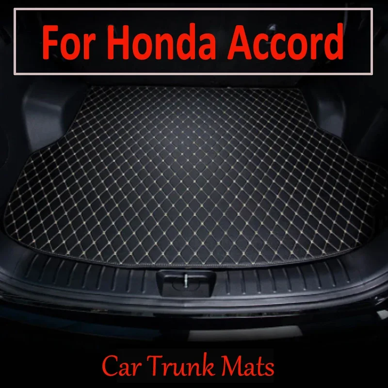 Car trunk mat for Honda Accord Eighth generation 2008 2009 2010 2011 2012 2013 cargo liner carpet interior accessories cover