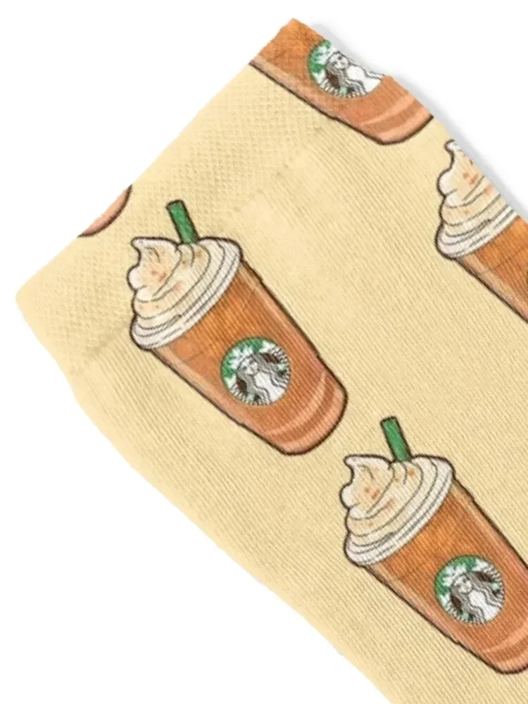 Pumpkin Spice Latte Socks christmass gift gym Socks Men Women's