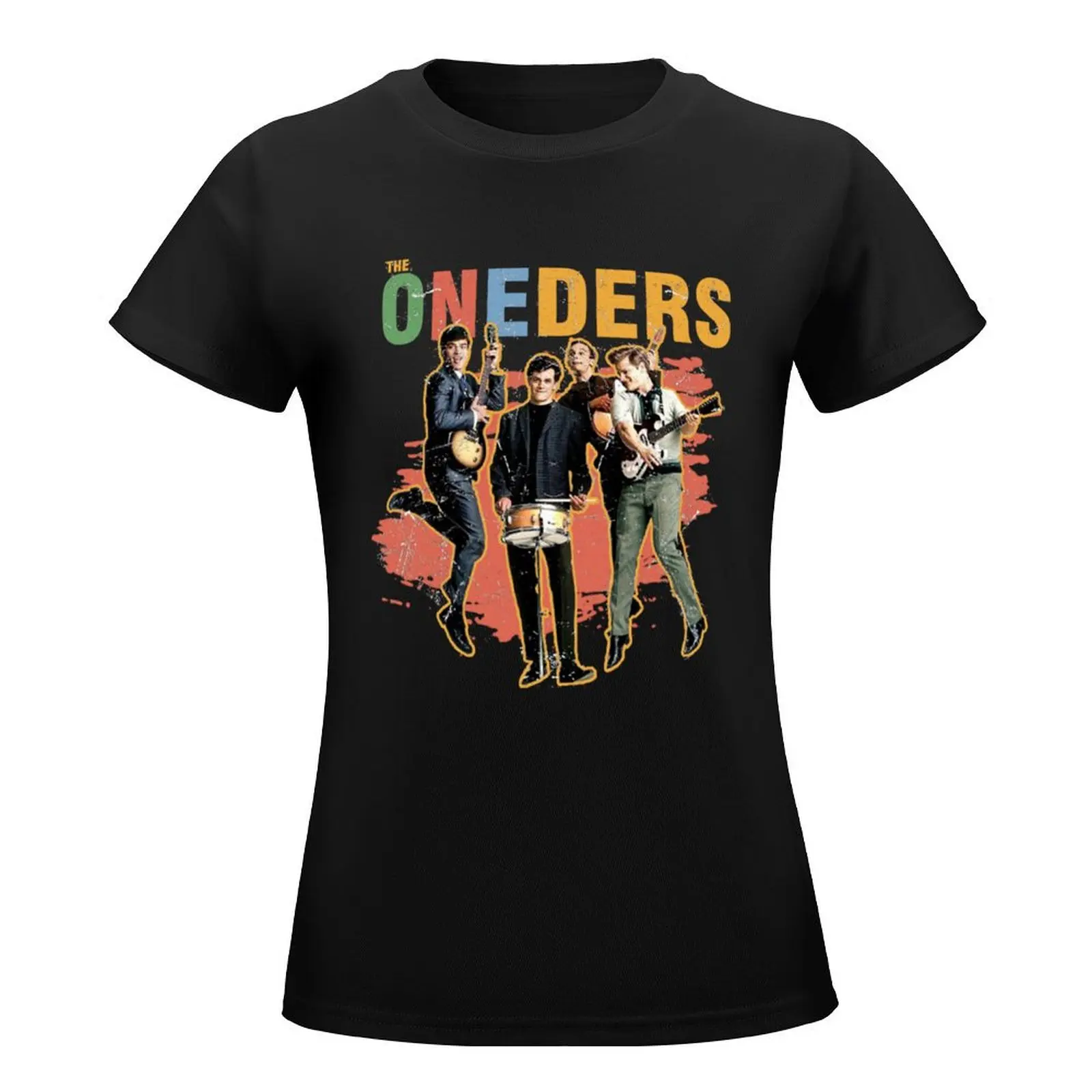 the oneders colourful TShirt T-Shirt female tops Women's cotton t-shirt