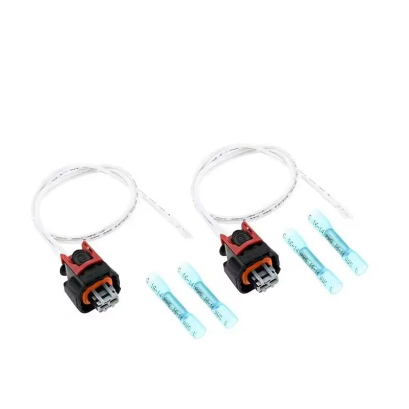NEW HOT In Stock-Fuel Injector Pigtail Connector Kit 2 Pieces For Duramax L5P Engine V8 6.6L For Chevy Cadillac 19368140 PT3739