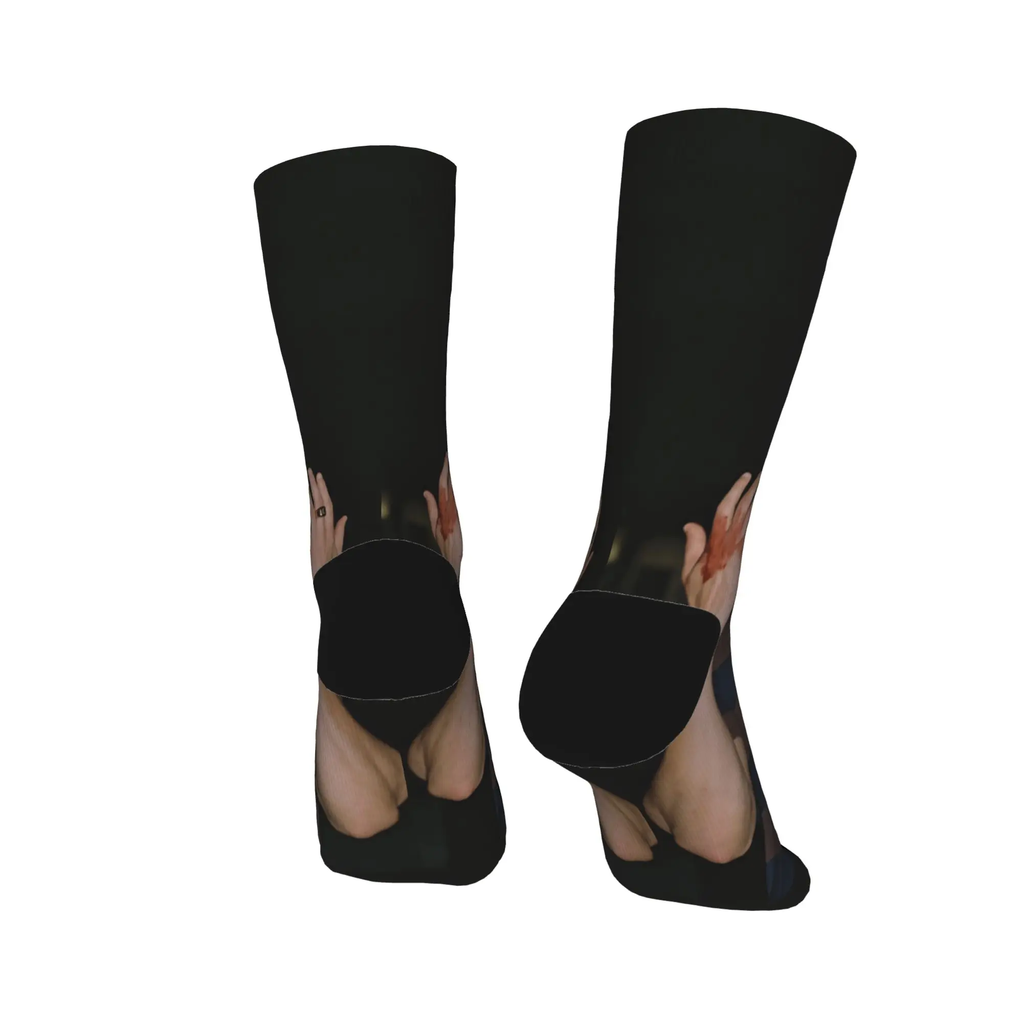 Meias masculinas rafe camerons drew starkeys meias de inverno elegantes quentes meias macias impressas skate meias antiderrapantes