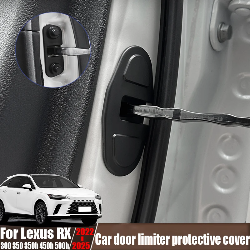 

Modified door limiter protective cover automotive interior decoration accessories For Lexus RX 300 350 350h 450h 500h 2022-2025