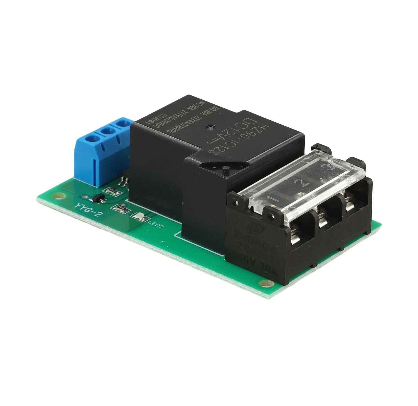 For Arduino High Low Trigger 5V 30A Relay Module 67 X 40 Mm 5V Relay Module For Automation High Low Trigger Mode