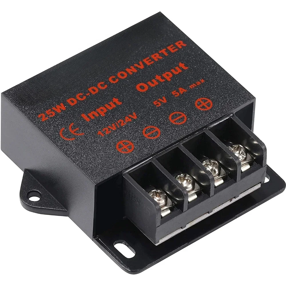 12V to 5V 24V to 5V 3A 5A 10A 15A DC Converter Step Down Reducer 12V/24V to 5V Voltage Regulator for Car Regulator Module CE