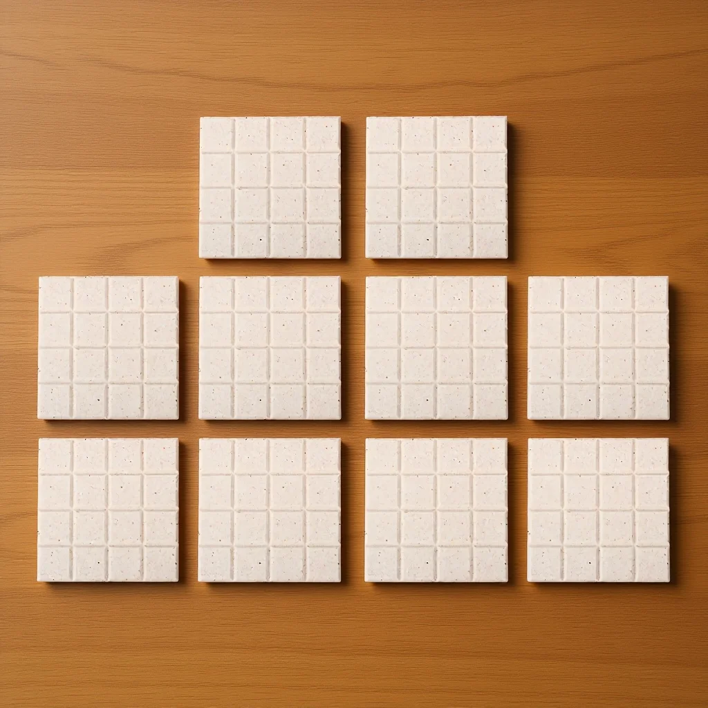 

10Pcs Ceramic Coral Frag Disks Durable High Temp Fired Aquarium Coral Bases Fish Tank Rack Fish Tank Accessory