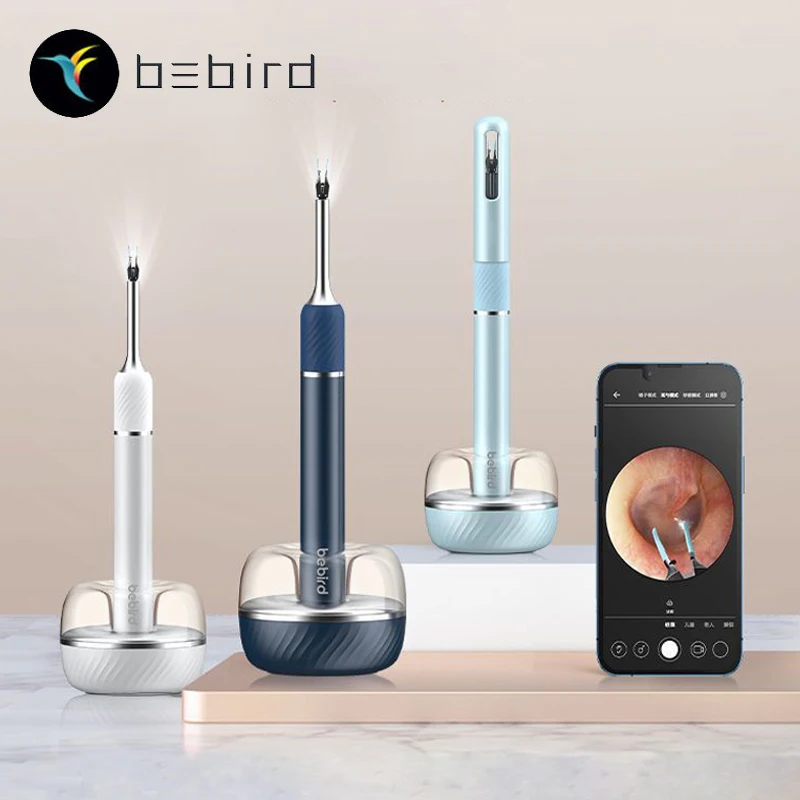 

New Bebird Note5 Pro Smart Visual Ear Sticks Endoscope 1000W High Precision Earpick Mini Camera Otoscope Health Care Ear Cleaner