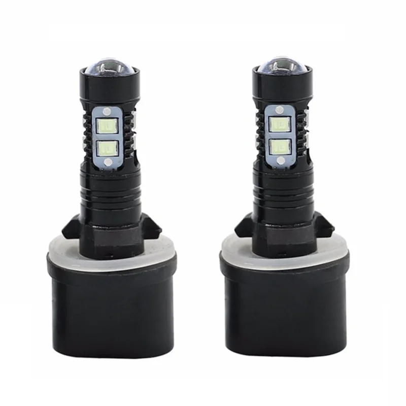 New 20000LM H27W/2 880 881 Led Fog Lights H1 H11 H3 880 H27 Led Fog Lights Driving Running Lamps 3030 White 12V 24V