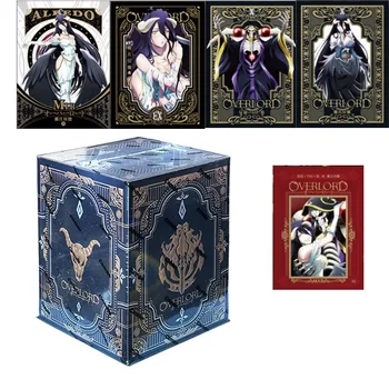 Japanese Anime Overlord Cards Deluxe Collectible Edition Cards Trading Cards Limited Rare Gold Flash Cards for Children's Gifts