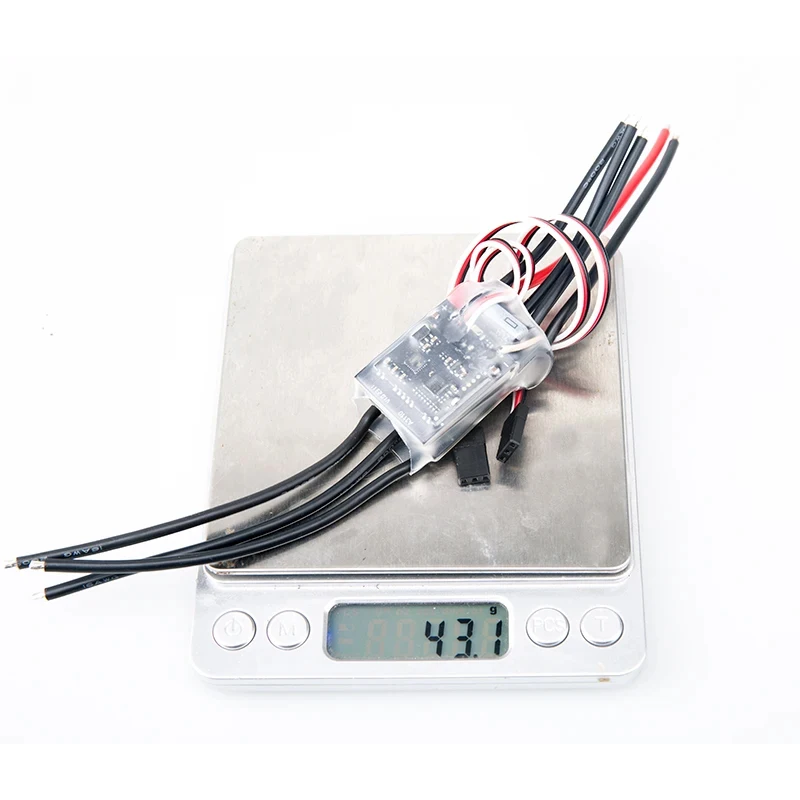 RhinoESC AM32 RC صغيرة مزدوجة الزاحف ESC 40A أطقم لشاحنة MOA العمود Ventru RC الزاحف جزء