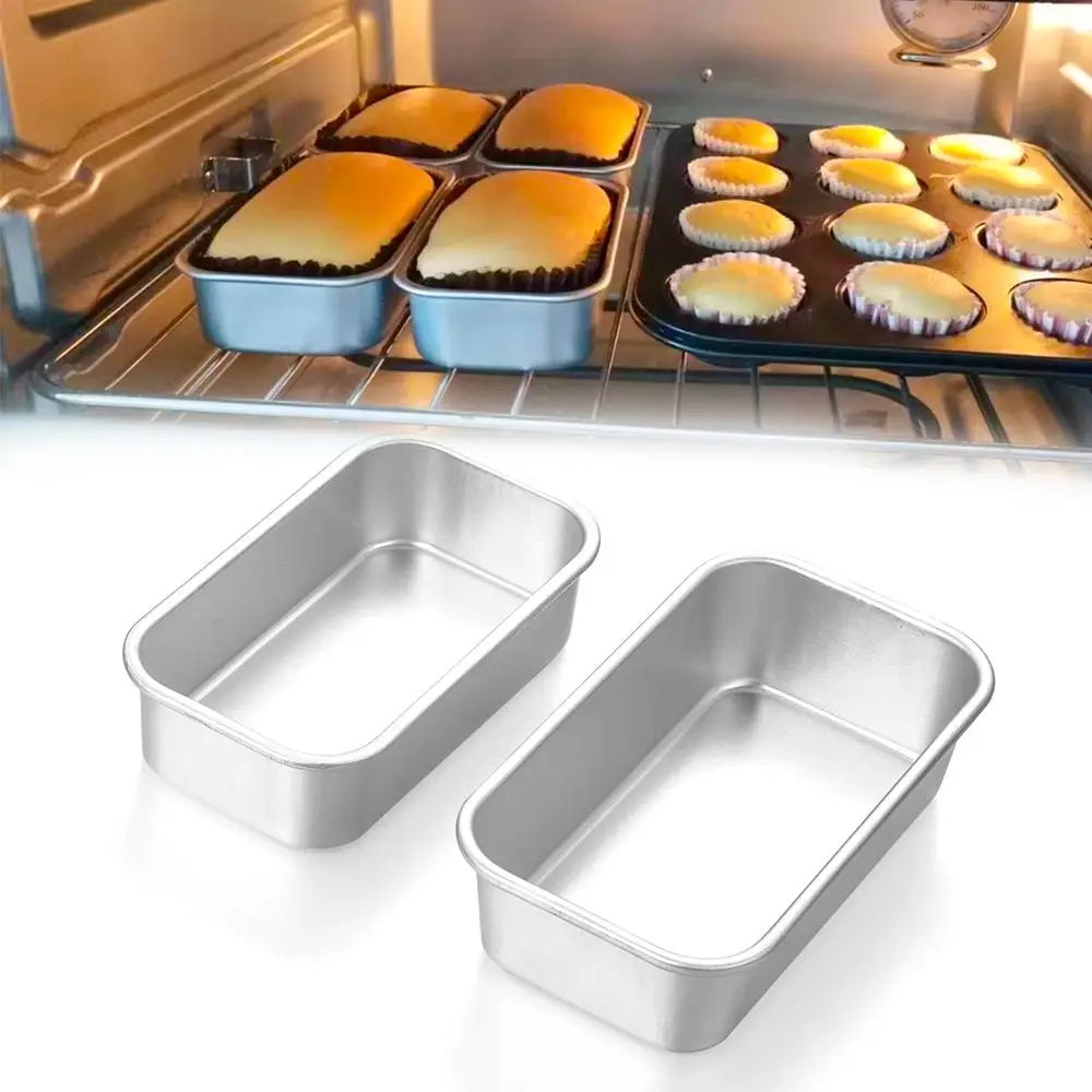 Loaf Pan Rectangle Toast Bread Mold Cake Mold Carbon Steel Loaf Pastry Baking Bakeware DIY Non Stick Pan Baking Supplies