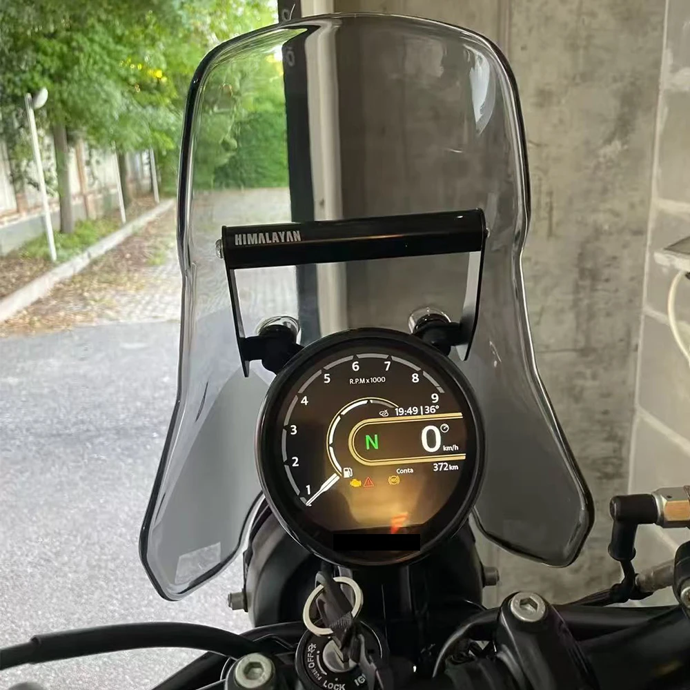 2025 Motorcycle Phone Holder Stand GPS Navigation Plate Bracket For Himalayan 450 2024 2025 Himalayan450 Accessories