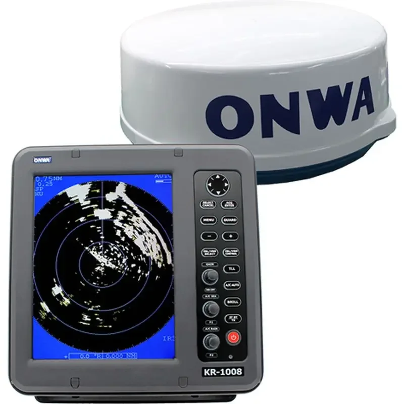 FREE SHIPPING ONWA KR-1008 9.7 Inch 36nm Marine Radar