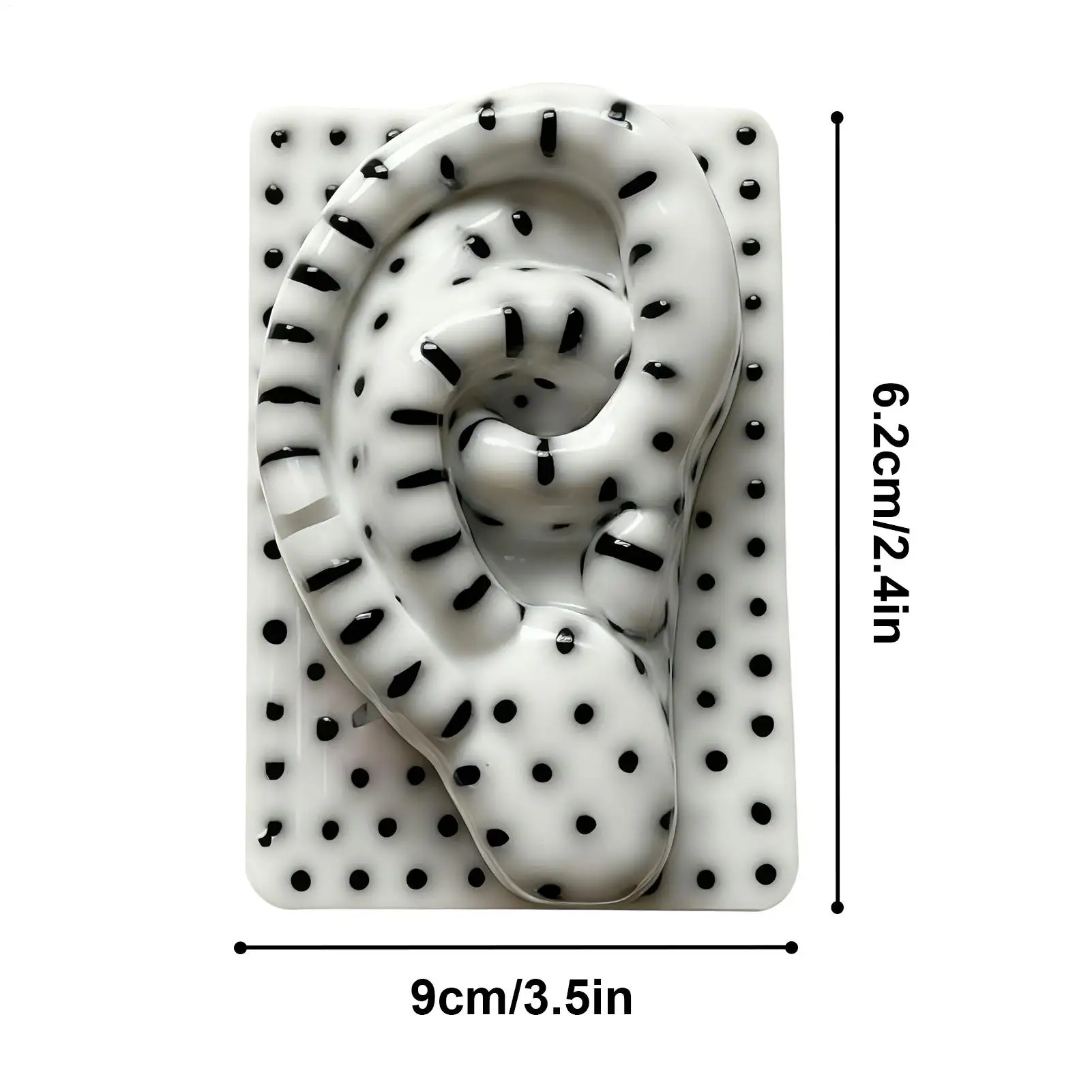 تململ الأذن سيليكون المحمولة للأطفال لعبة الضغط على شكل الأذن للأطفال الفتيات الطلاب الكبار الفصول الدراسية المنزل النوم التنقل السفر