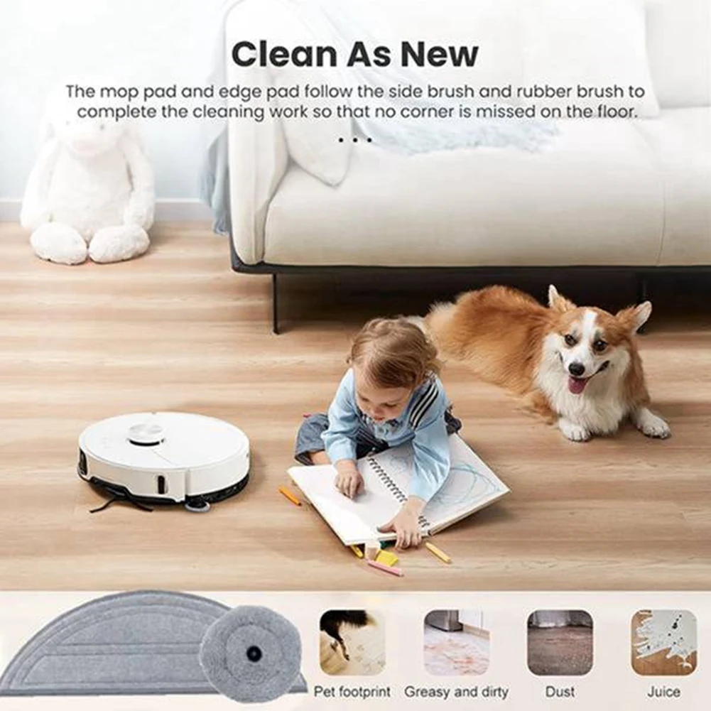 AT28-ل Roborock Saros 10/G30/S9 Maxv Ultra/S90ver/A1460RR أجزاء المكنسة الكهربائية الجانب الرئيسي فرشاة تصفية كيس لجميع الغبار تهتز ممسحة C