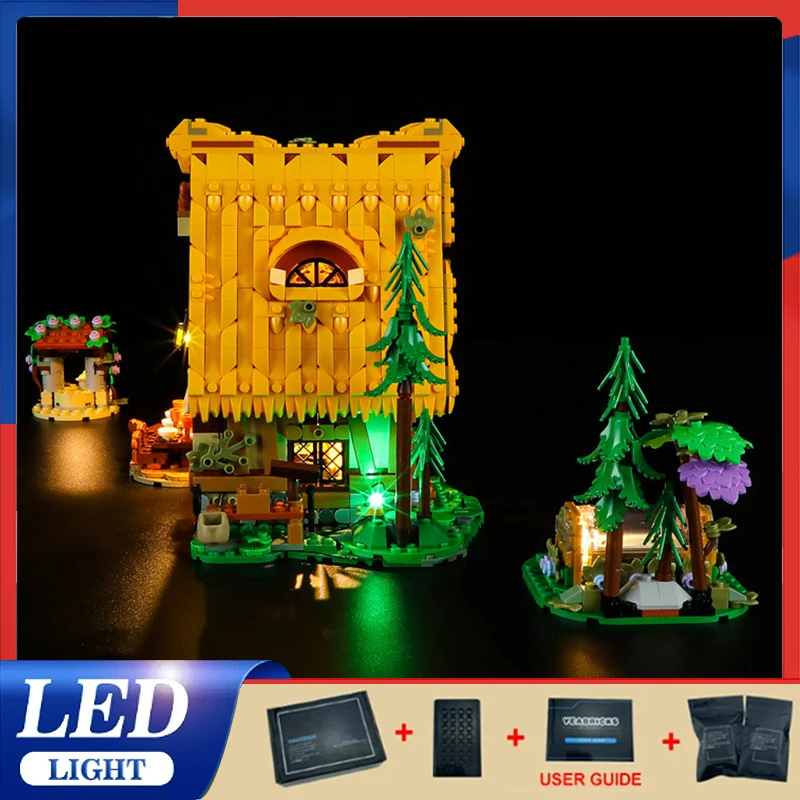 

DIY LED Light Kit For LEGO 43242 Forest hut (Only LED Light,Without Blocks Model)