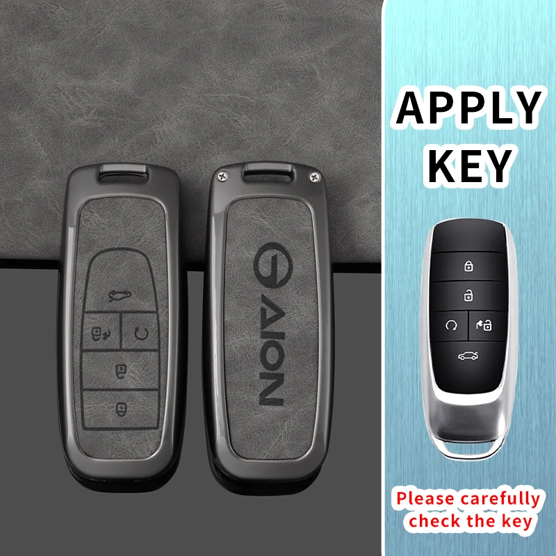 Car Key Cover Smart Remote Control Fobs Case Protector Bag Keychain Holder Auto Accessories For GAC Trumpchi Aion S Y V IA5