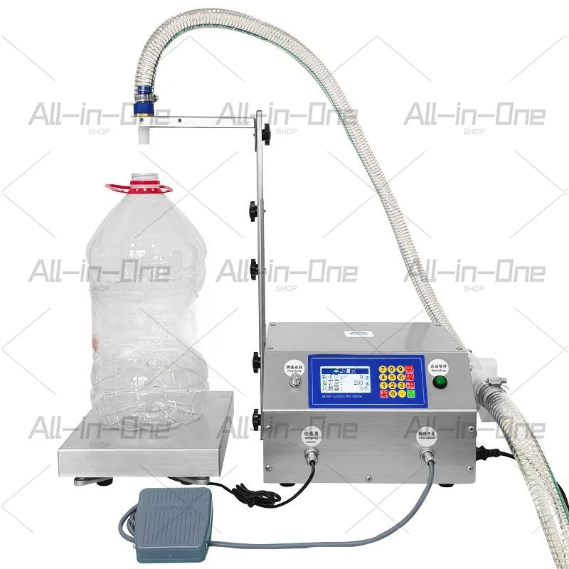 CSY-L36 Large Flow Weighing Type Fully Automatic Quantitative Liquid Laundry Liquid Edible Oil Filling Machine