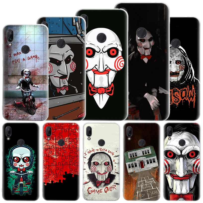 The Jigsaw Killer Horror Soft Case For Xiaomi Mi 11 Lite 11i 12X 11T 10T 9T Pro Phone Cover 12 10 9 8 5X 6X Ultra Housing Coque