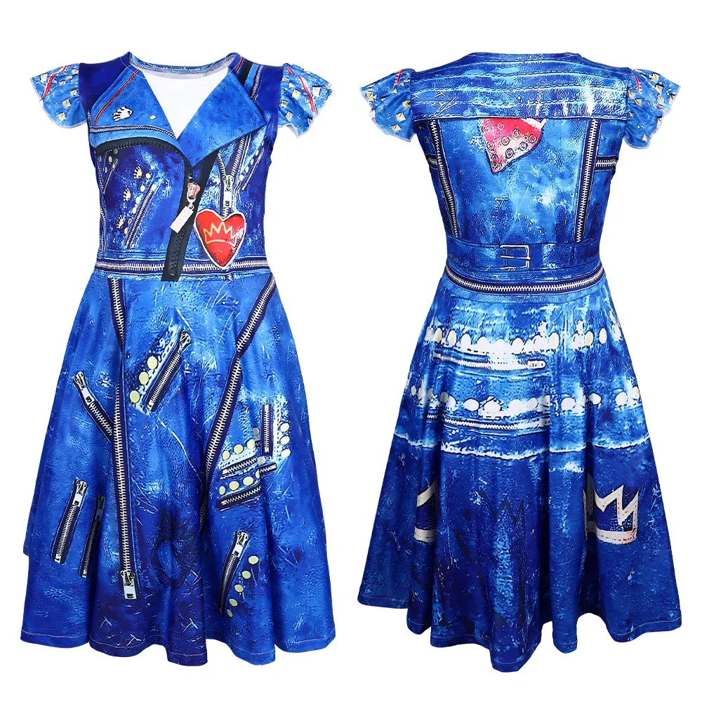 Halloween Descendants3 One-piece Tights Cosplay Costume Stage Performance Costume