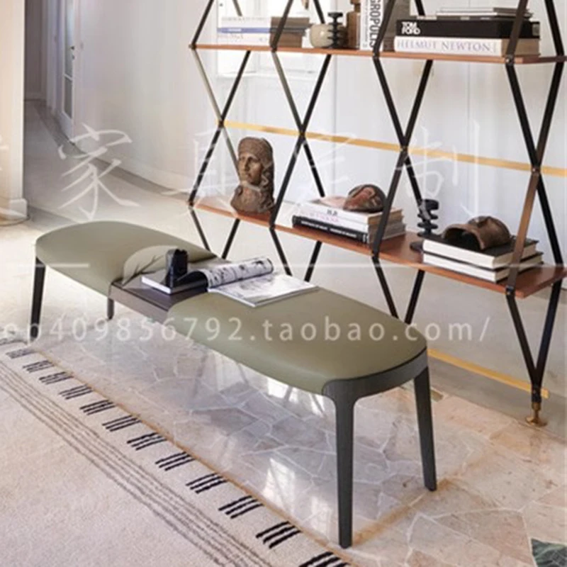 

Accent Designer Foot Stool Big Size Shoe Modern Aesthetic Minimalism Ergonomic Step Stool Fashion Muebles Balcony Furniture