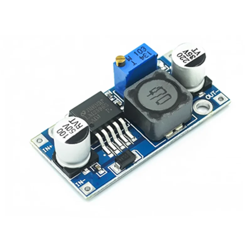 

5/10PCs DC-DC 3A adjustable buck module LM2596 voltage regulator 24V to 12V 5V 3V
