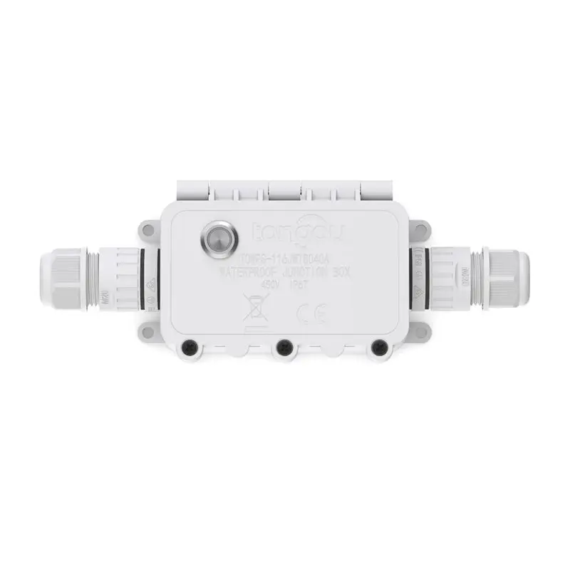 AD23-TONGOU Voltage& Current Protection 1-16A Tuya Wifi Smart Waterproof Junction Box Adjustable Timer Power Display