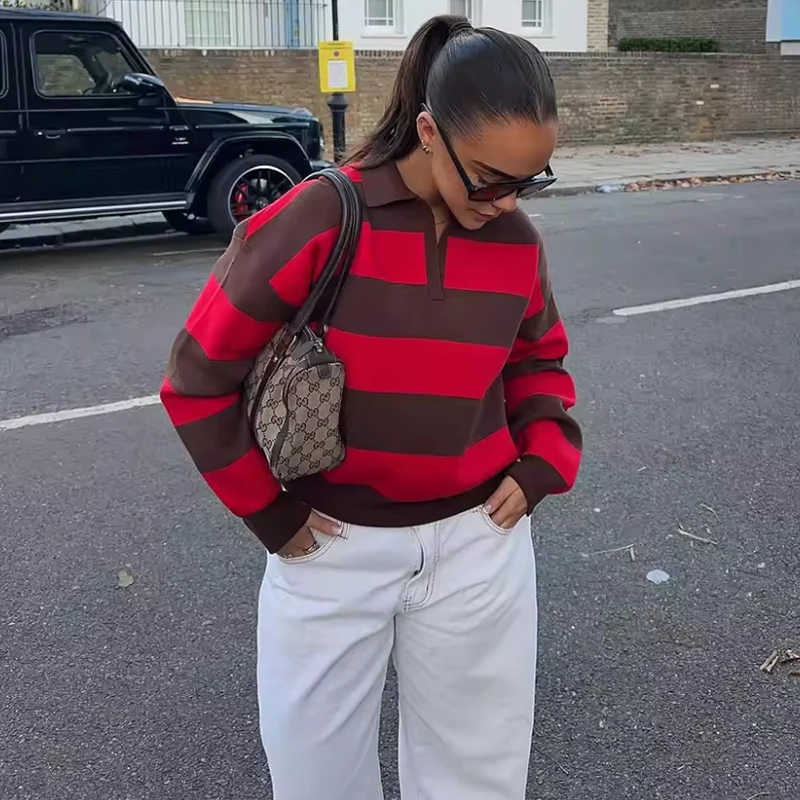 Thumbnail 4 - #43 Best Striped Knit Sweaters to Buy In 2026