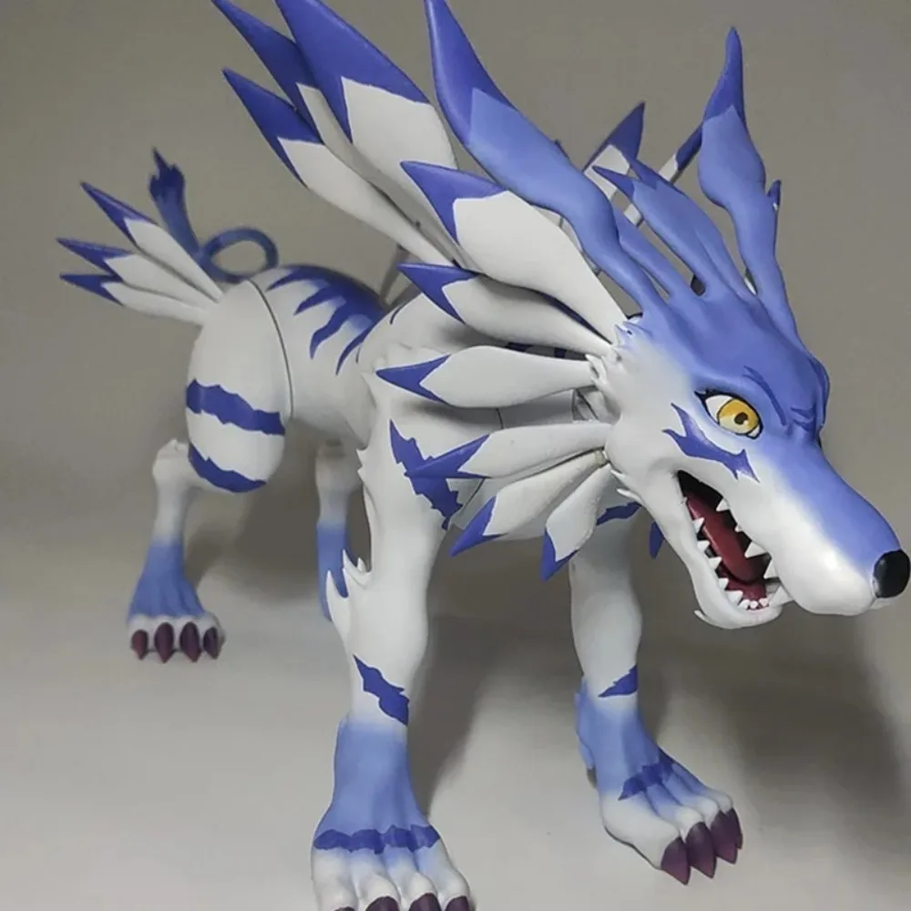 11cm/4.33in anime digimon aventura figura garurumon figuras de ação estátua pvc desktop ornamentado coleção modelo brinquedos presentes