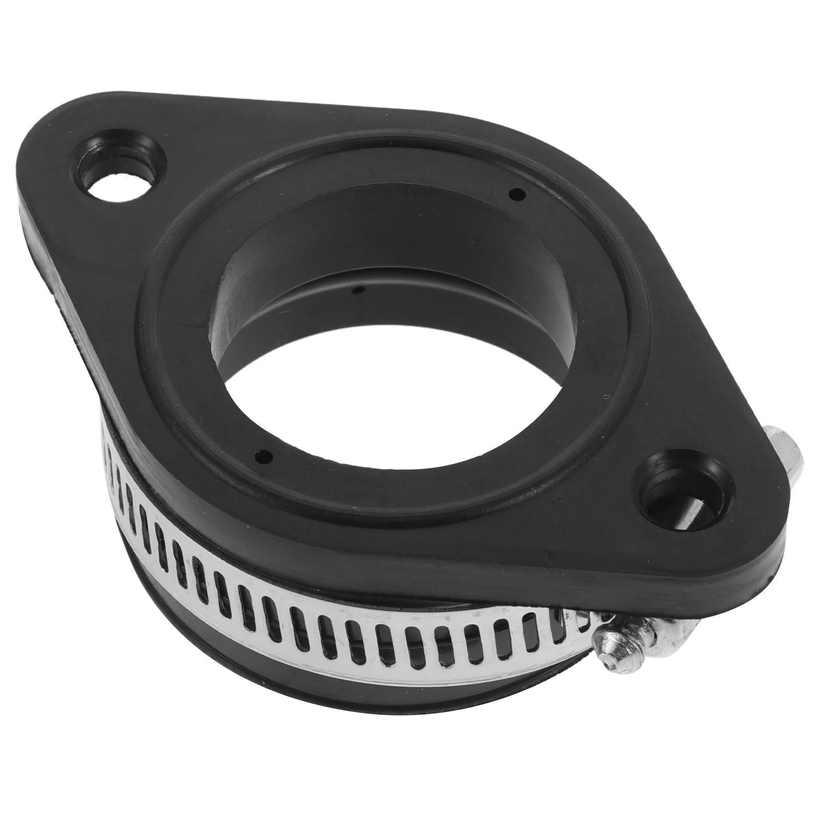 

Motorcycle Carburetor Interface Adapter High Temp Resistance Easy Install Improve Fuel Mixture Compatible Various Brands Models