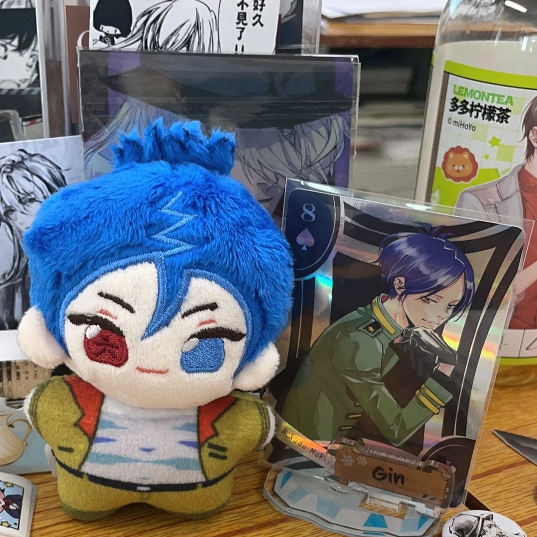 10CM ヒットマン リボーン！ 六道無垢凪ぬいぐるみ綿人形キーホルダー素敵なバックパックペンダントおもちゃギフト友人ファンコレクション