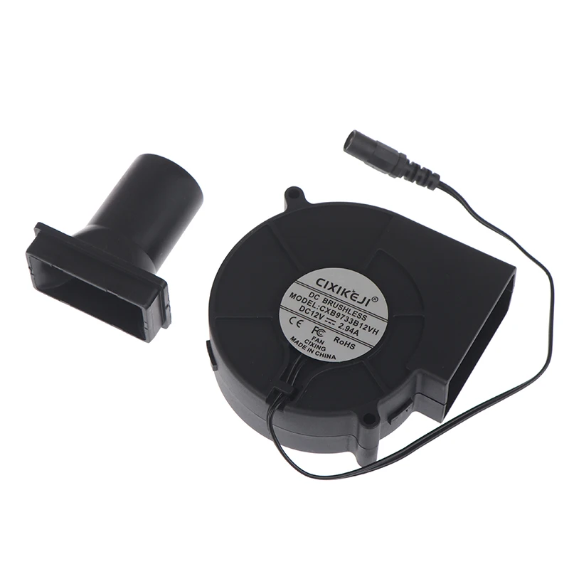 7530 9733 Blower Fan Barbecue Silent Fan Air Blower Picnic Grill Wood Stove Cooking Accessories Mute
