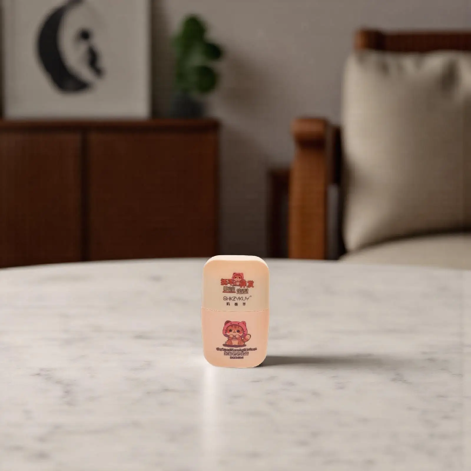 Children Hair Taming Stick Beige Non-Greasy Flyaway Control Smooth Braiding Balm Nourishing Healthy Styling Cream for Kids Baby