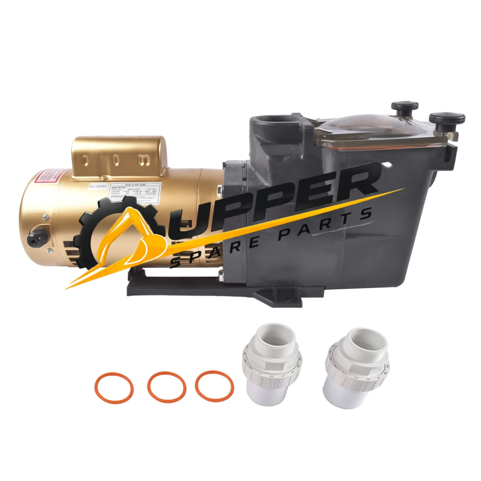 Super Pump 1 HP Single Speed Pool Pump For Hayward 115V / 230V W3SP2607X10