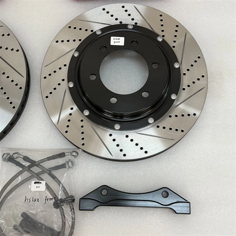 Jekit Auto Brake Caliper 380*34mm Hole Line Rotor For Hilux Different Car