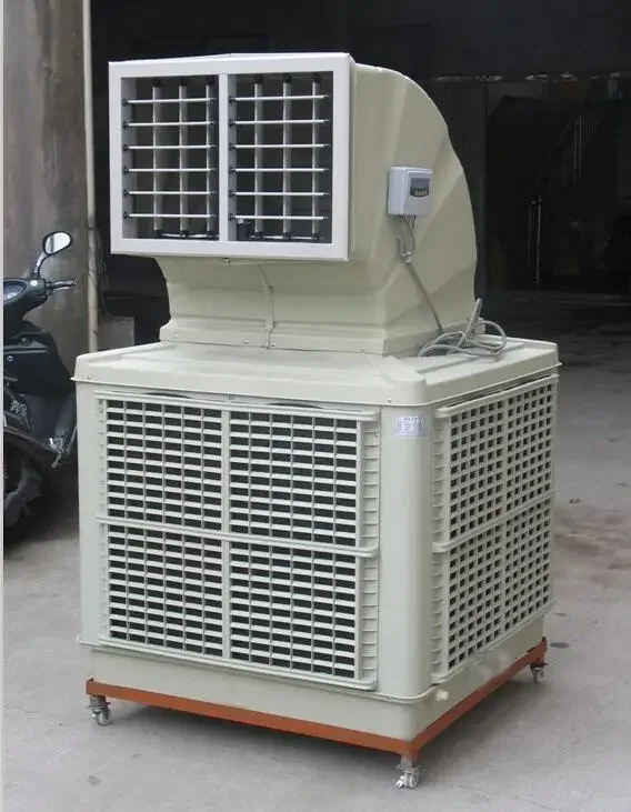 ที่ดีที่สุดราคา Commercial Evaporative Air Cooler น้ําผ้าม่านระบบ 220 V/380 V AC มอเตอร์แบริ่งร้านอาหารบ้านใช้ OEM