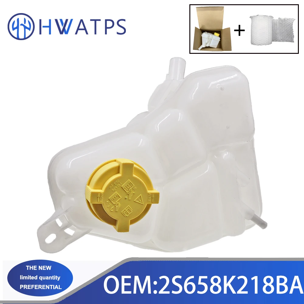 2S658K218BA новый резервуар для охлаждающей жидкости двигателя/крышка для Ford EcoSport Fiesta V Fusion 1,4 1,6 2.0L 3S618K218AB 1221053