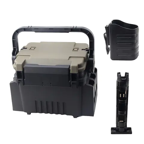 대형 낚시 상자 주최자 다기능 미끼 라이브 물고기 양동이 두꺼운 보관 상자 낚시 액세서리 태클 상자 Pesca