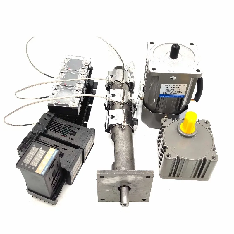 

【2026】DIY Extruder Machine 20mm Screw Barrel Nozzle Band Heaters Temperature Control System 90W Induction Motor