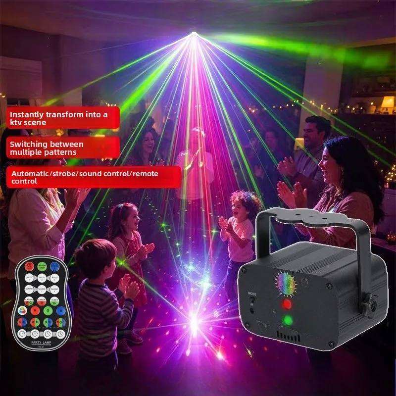 充電式r10ミニledステージライトrgbカラービーム雰囲気ランプワイヤレスディスコライト（バー、ktv、パーティー用）