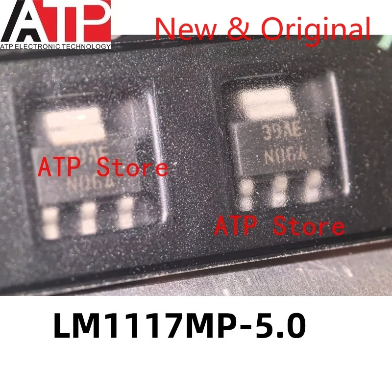 10PCS LM1117MP-5.0 LM1117MPX-5.0 N06A SOT-223 Original spot inventory