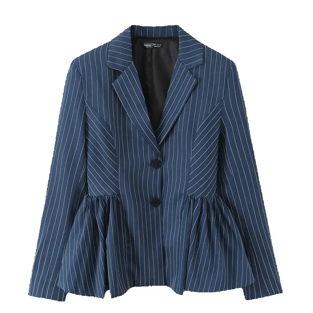 

Европейская и американская женская одежда, осенний новый стиль, юбка, стиль, лоскутный полосатый костюм, куртка, женский костюм