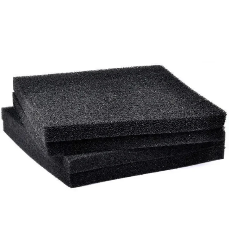 40x30x4cm Black Filtration Foam Aquarium Fish Tank Biochemical Filter Sponge Pad Skimmer Long Use Time Sponge Supply Tank