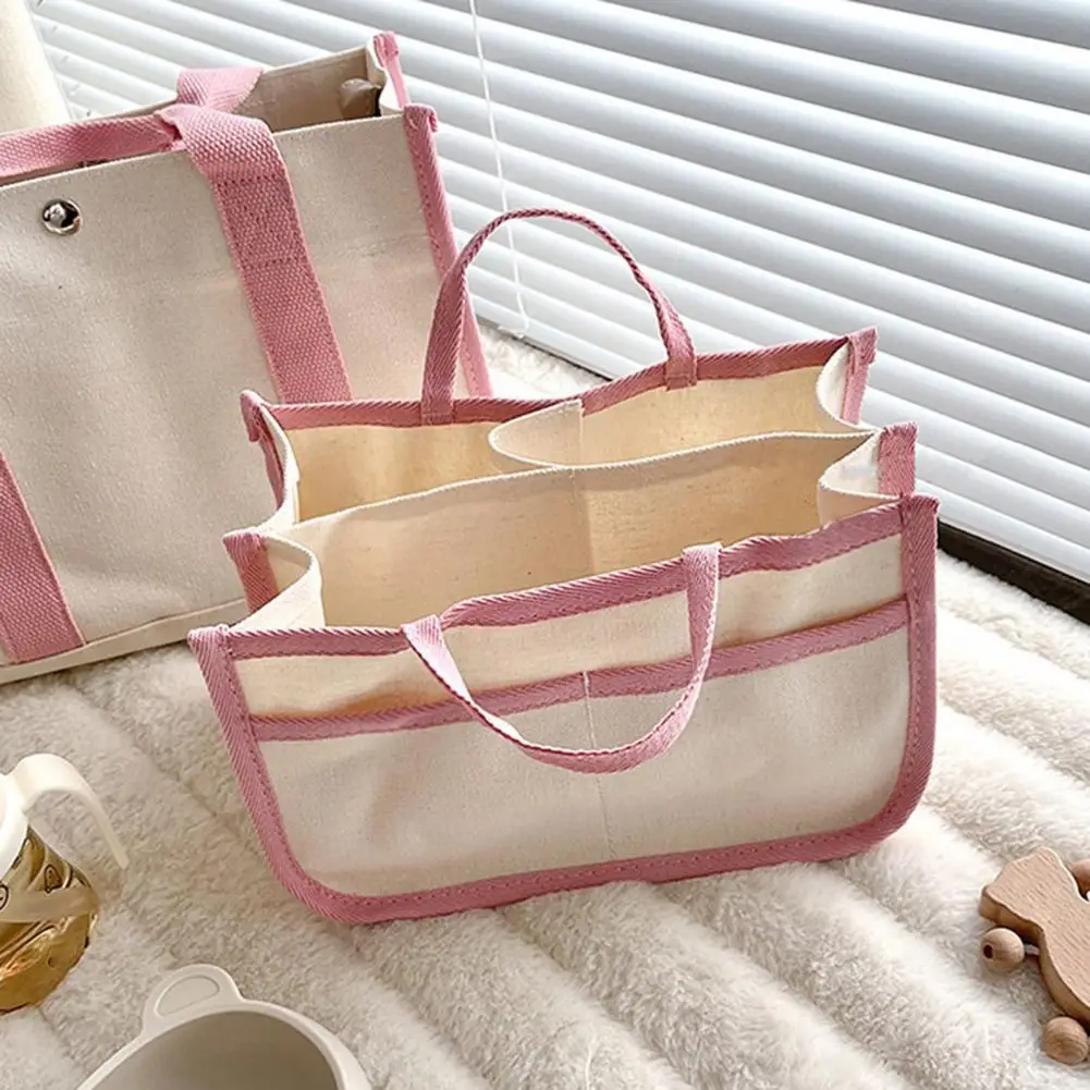 

Women Everything Tote Bag Capacity Canvas Tote Bag for Women with Multiple Compartments Pockets Stylish Mother Baby Bag Travel
