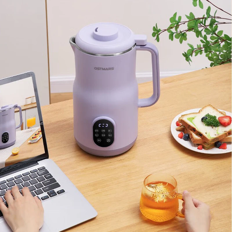 220V 2L Sojamelk Maker Rijstpap Functie BPA-vrij Multifunctionele Muurbreker Elektrische Juicer Geen Filter Gemakkelijk schoon te maken