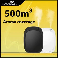 500m ³ Aromatherapie Etherische Oliën Intelligente Draadloze Machine Elektrische Geur Machine Aroma Diffuser Voor Thuis