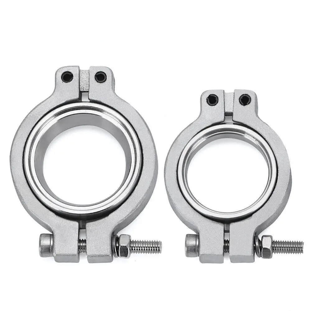 304 Stainless Steel V Band Flange Clamp V-band Kit Fit For MVS 38mm Wastegate