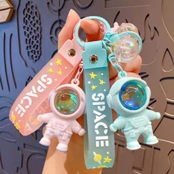 1pc Space Astronaut Keychain: Add a Touch of Magic to Your Car Keys with a Sunset Projector Light Keyring