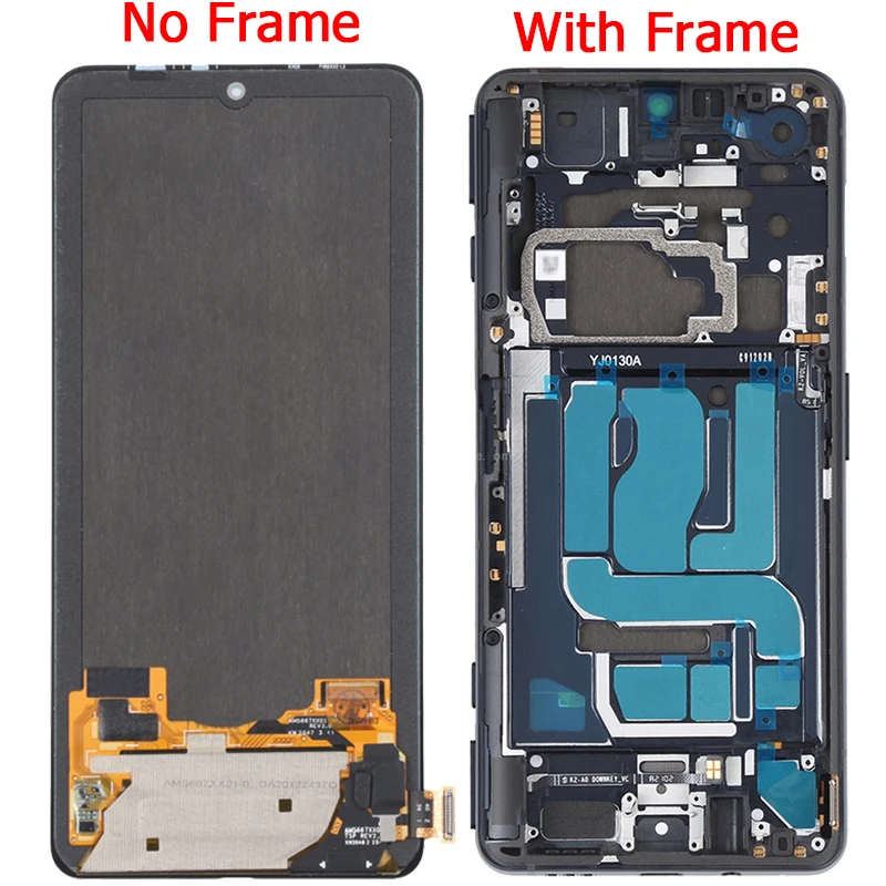 For Xiaomi Black SharK 4 Pro Display LCD Screen With Frame 6.67\