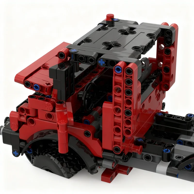 477pcs MOC Technical Unimog B Model Building Blocks Architecture Toy DIY Creative Idea Education Festival Gifts Brick